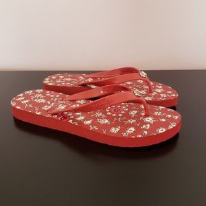 Coach Abbigail Floral Flip Flops NWOB